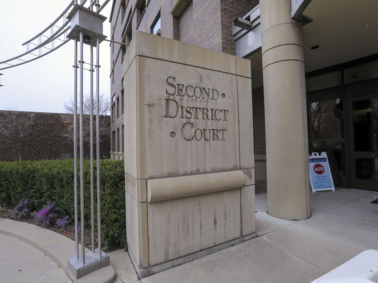 The 2nd District Court is pictured in Ogden on Tuesday,
Nov. 10, 2020.