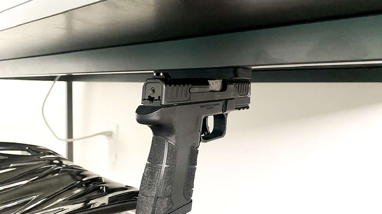 Local company creates unique mount to keep firearms hidden, but accessible when needed