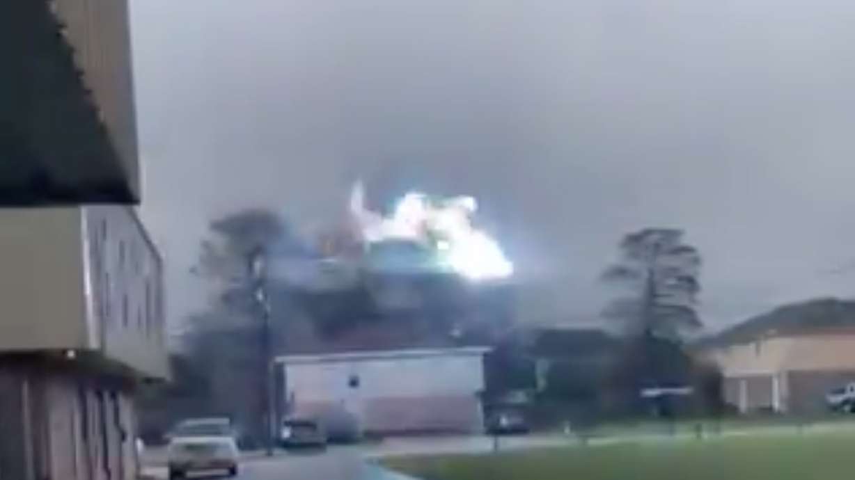 Have You Seen This? Electrical arc looks like scary magic fire bolts