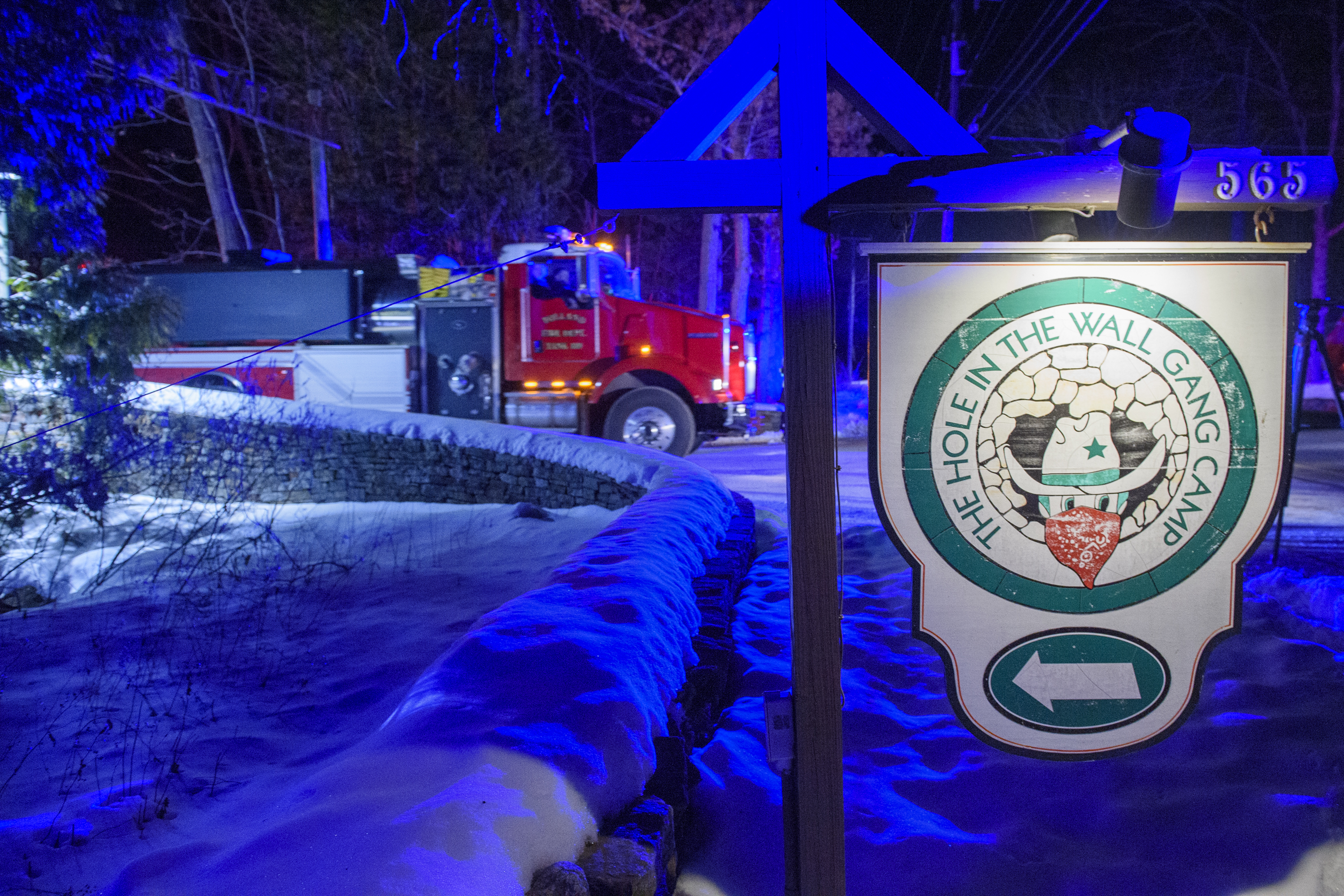 Donations pour in to rebuild Newman's camp for sick kids