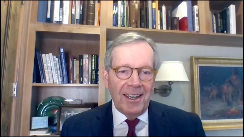 Mike Leavitt, former Secretary of Health & Human Services in the George W. Bush administration, discusses the vaccine rollout.