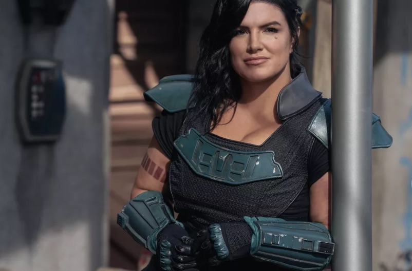 Cara Dune (Gina Carano) in “The Mandalorian” Season 2. Gina Carano was fired from Lucasfilm.