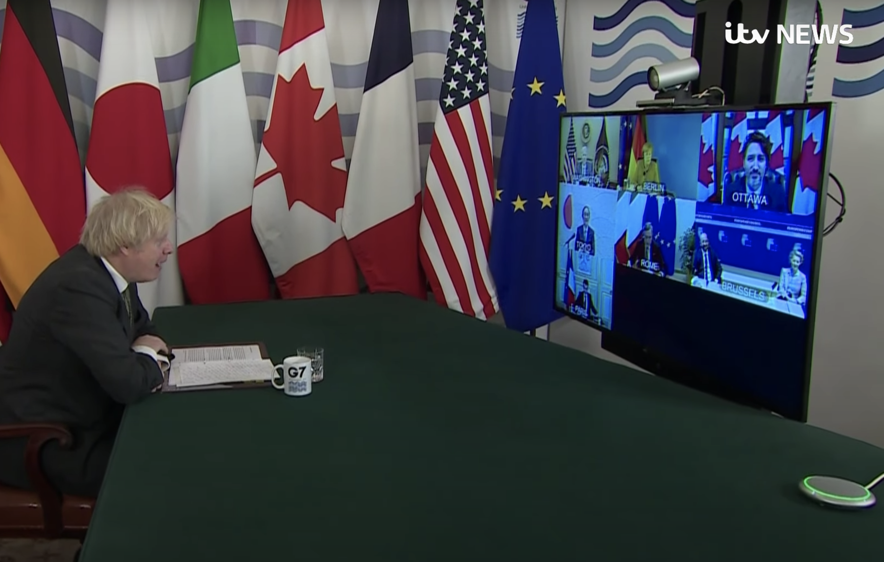 Have You Seen This? Angela Merkel forgets to mute Zoom at world leaders' G-7 meeting
