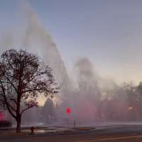 Video shows wild water main break in Provo