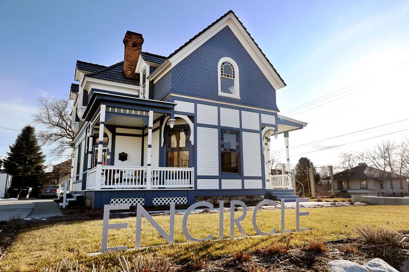 The Encircle house in Provo is pictured on Wednesday,
Feb. 24, 2021.