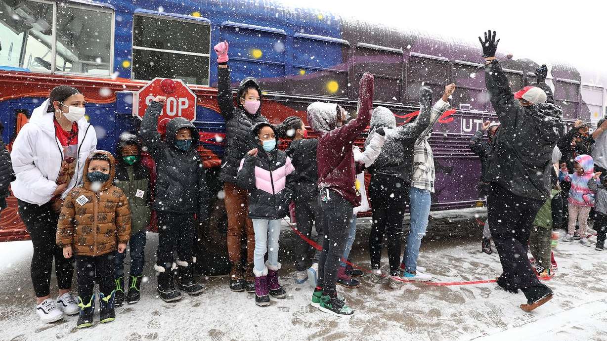 The ribbon is cut as the Utah chapter of Black Lives
Matter hosts a press conference and ribbon-cutting ceremony for the
opening of the Utah Black History Museum, the state’s first museum
dedicated to local and national African American history at the
Leonardo in Salt Lake City on Saturday, Feb. 27, 2021.