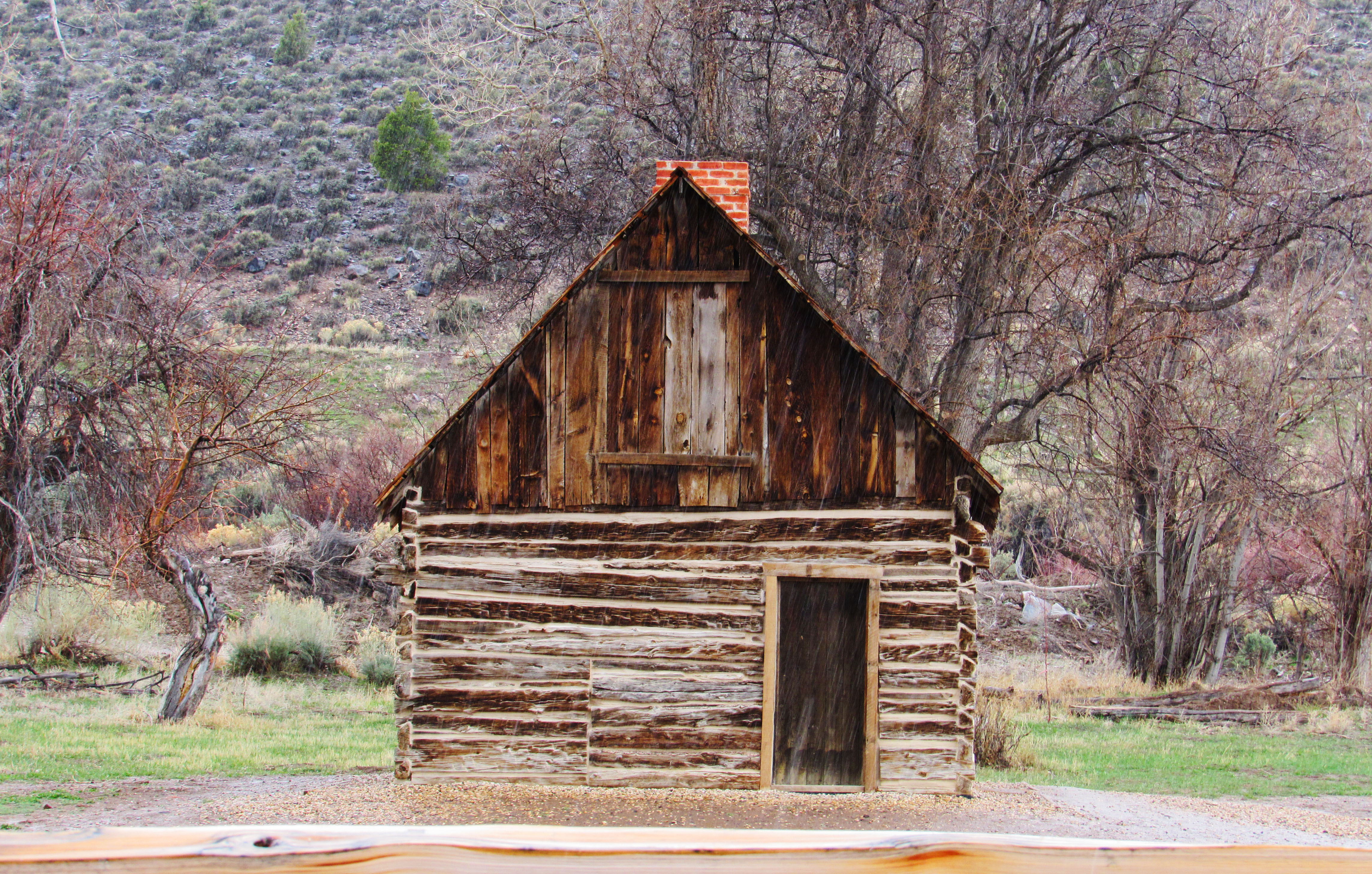 Butch Cassidy's boyhood home near Circleville, Utah.