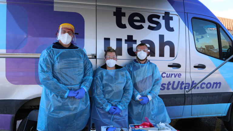 One of the companies providing COVID-19 testing sites is TestUtah. Coronavirus, virus, pandemic, testing, test