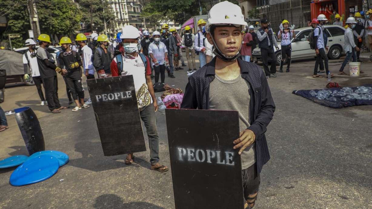 Myanmar crackdown on protests, widely filmed, sparks outrage
