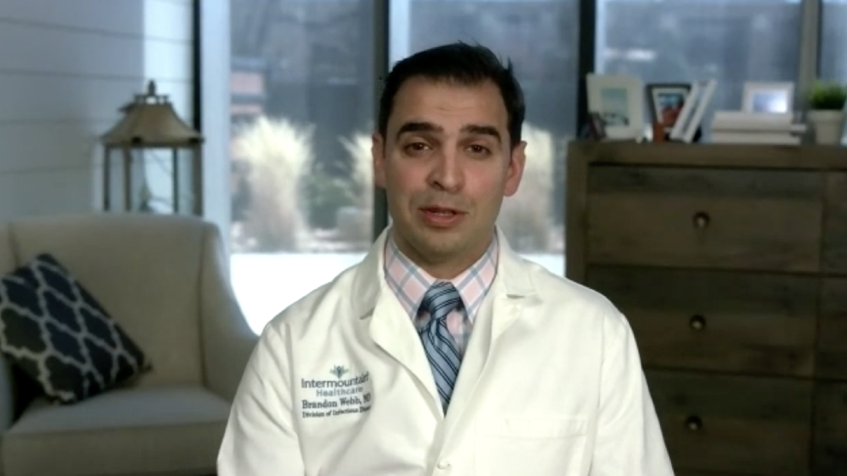 'Not there yet': Infectious disease doctor optimistic — but still cautious — about Utah's COVID-19 situation