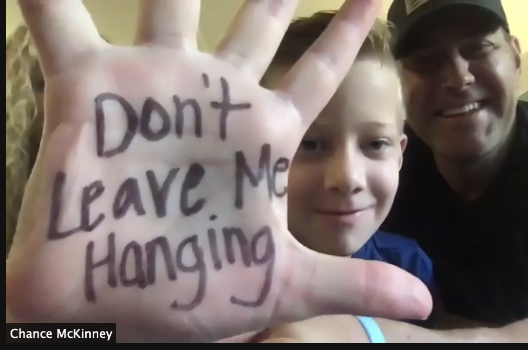 Qualtrics teams up with 8-year-old cancer survivor to raise money in longest virtual high-five train