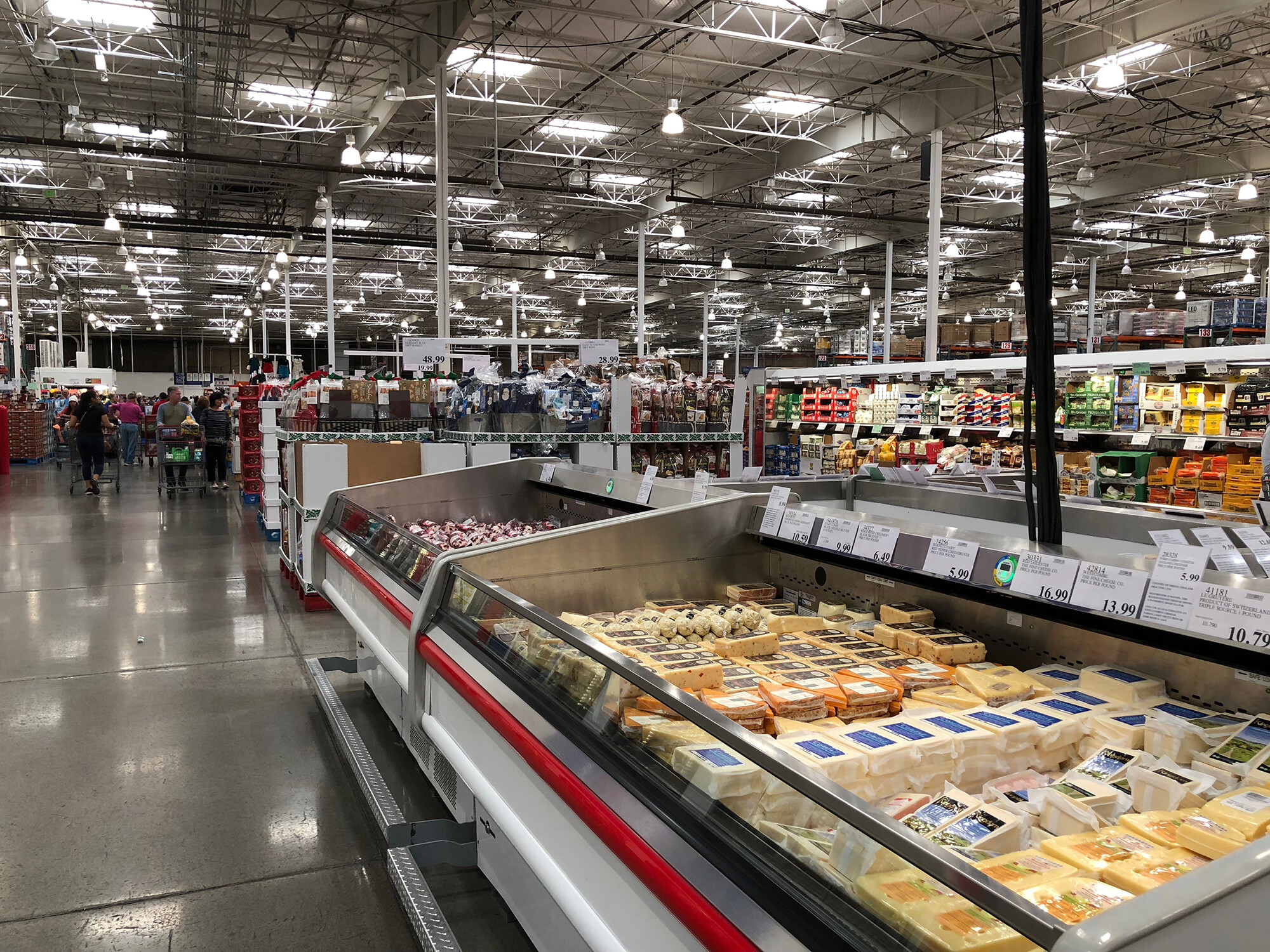 Costco is having trouble stocking imported cheeses.