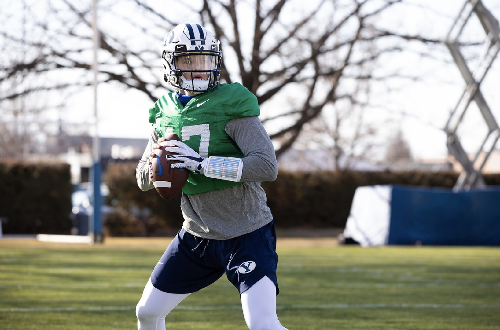 BYU quarterback Zach Wilson shines on pro day in Provo