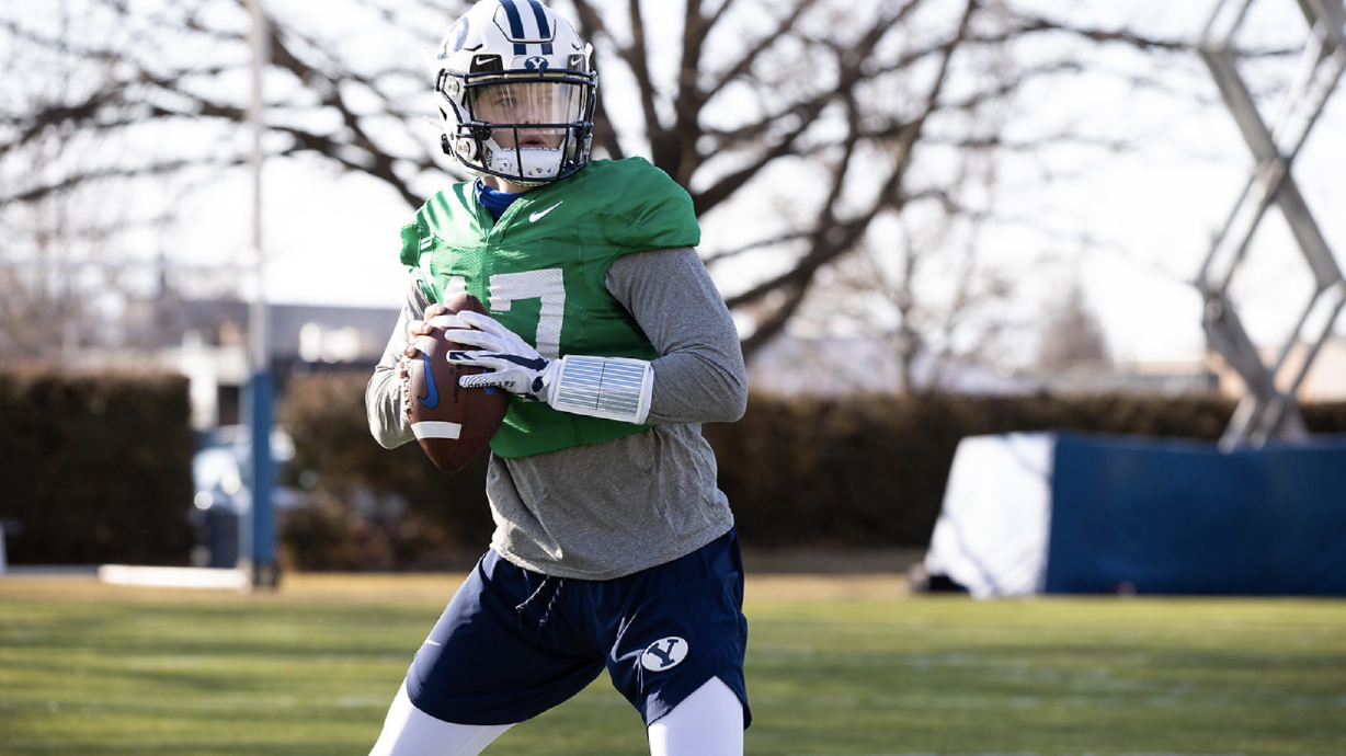 QB Conover, WR Roberts lead BYU reserves in 'huge jump' as training