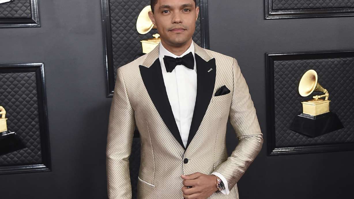 For Trevor Noah, Grammy Awards a return to in-person hosting