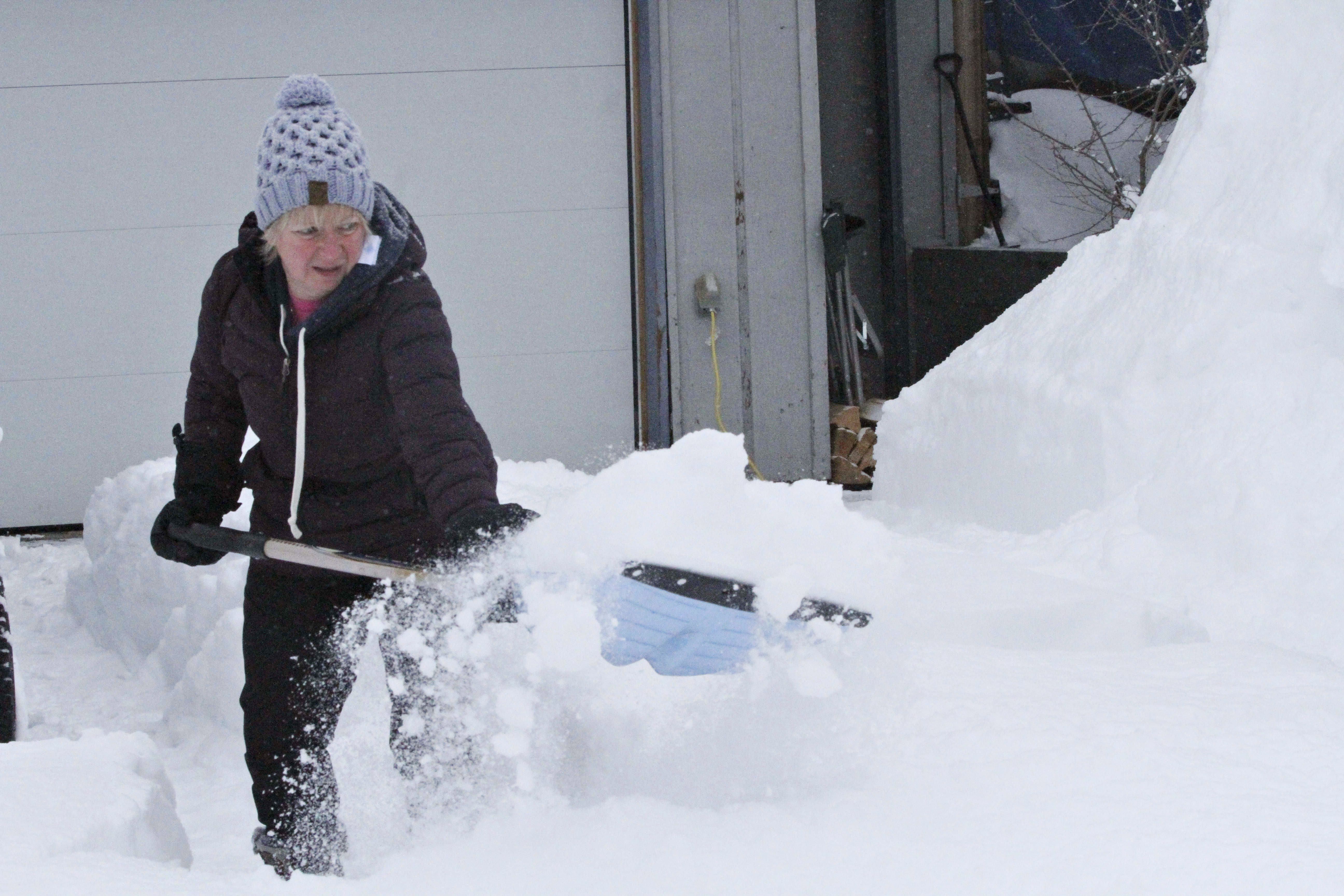 Second winter: Anchorage gets up to 18 inches of fresh snow