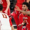 Utes push Trojans to 2OT but fall 91-85 in quarterfinals as 4 players foul out