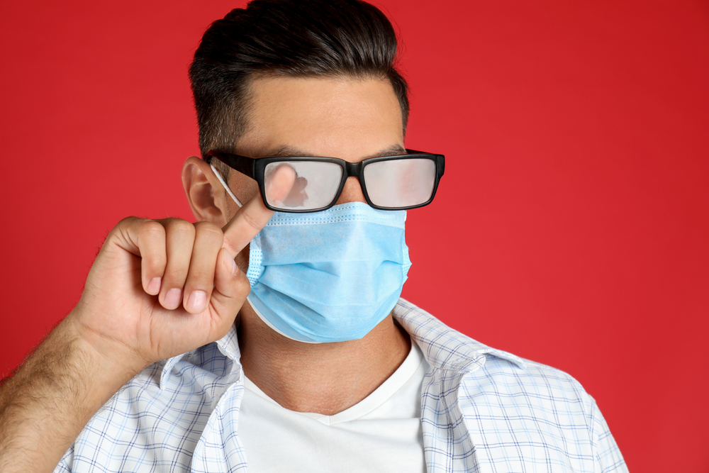 Sick of your glasses fogging up with a mask? Try these fixes