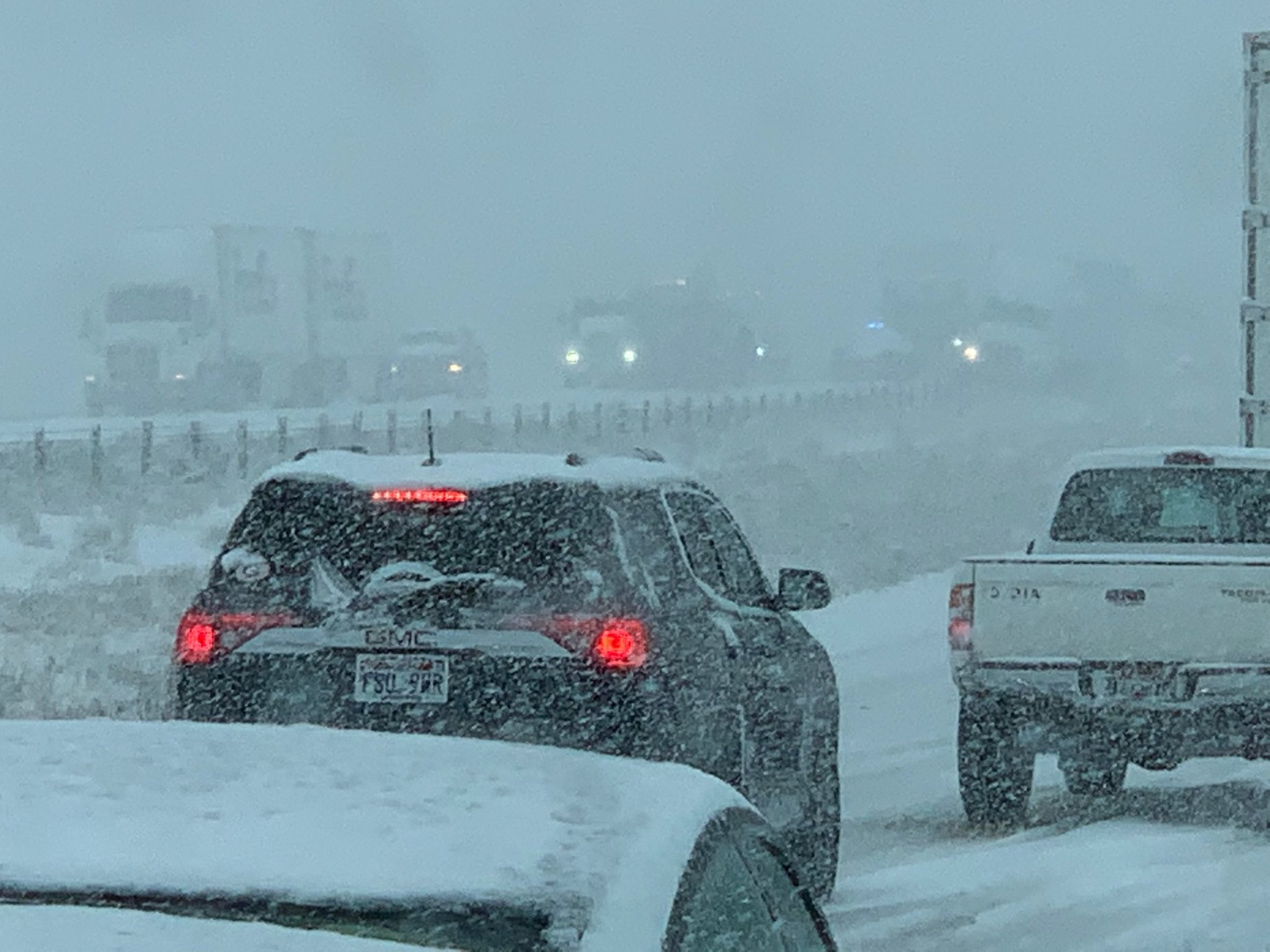 I-15 reopened but delays persist near Beaver after multivehicle crashes in snowy weather
