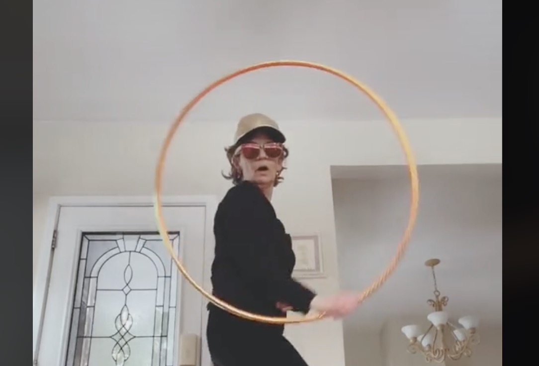 Have You Seen This? 62-year-old woman will melt your face with her hula hoop skills