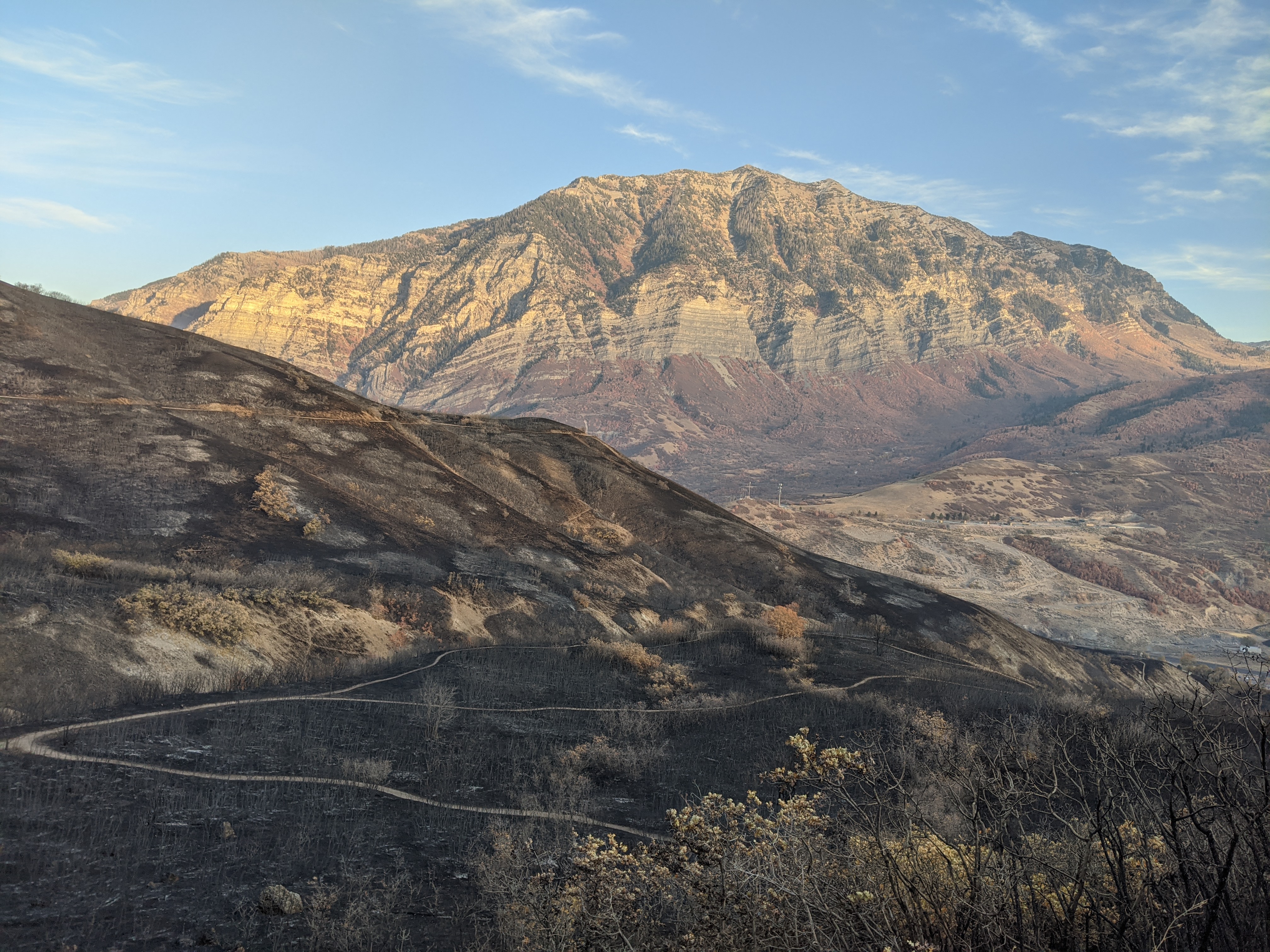 Section of Bonneville Shoreline Trail reopens in Utah County for first time since fire