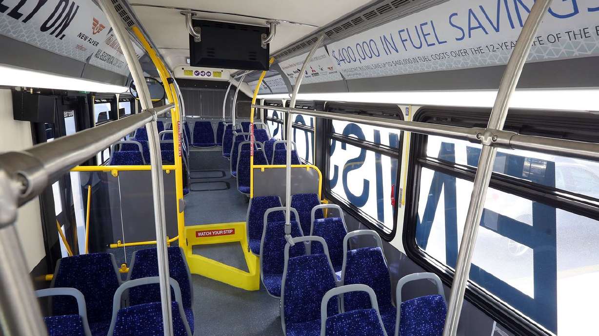 A Salt Lake man was charged Tuesday, March 16, 2021,
with trying to hijack a Utah Transit Authority bus.