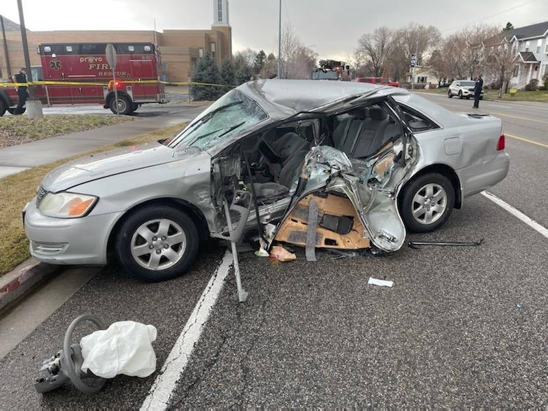 Police identify driver who died in Provo car crash Tuesday
