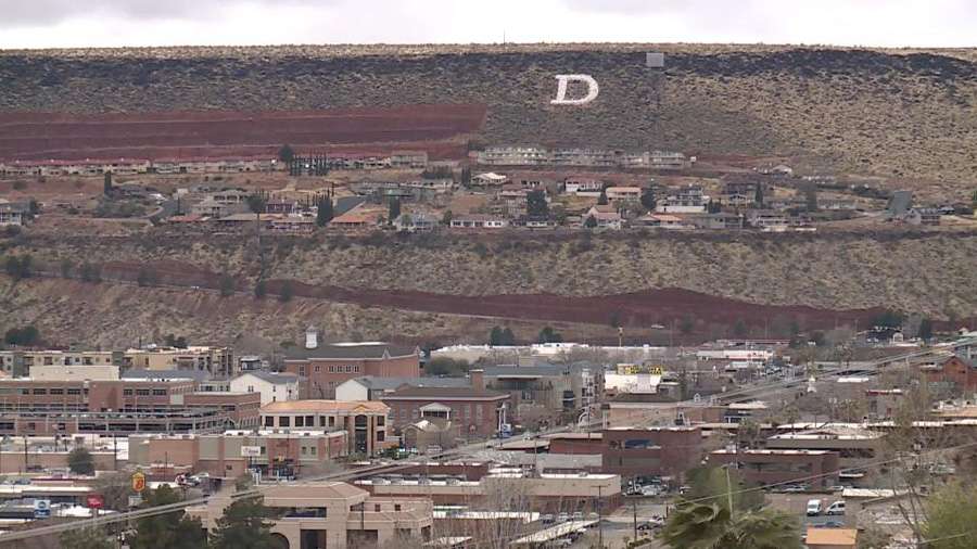 St. George is a popular destination for people with spring fever this year.