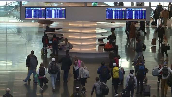 Nearly 4 million people traveled by air last weekend.