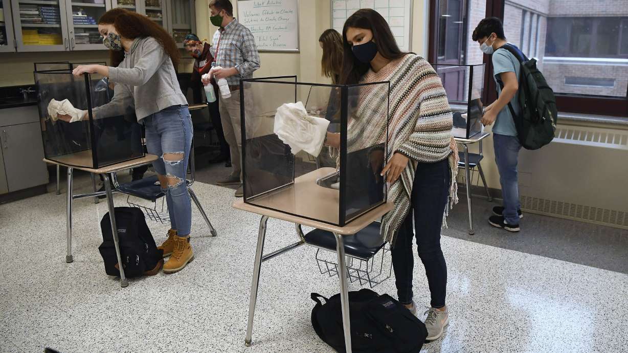 CDC changes school guidance, allowing desks to be closer