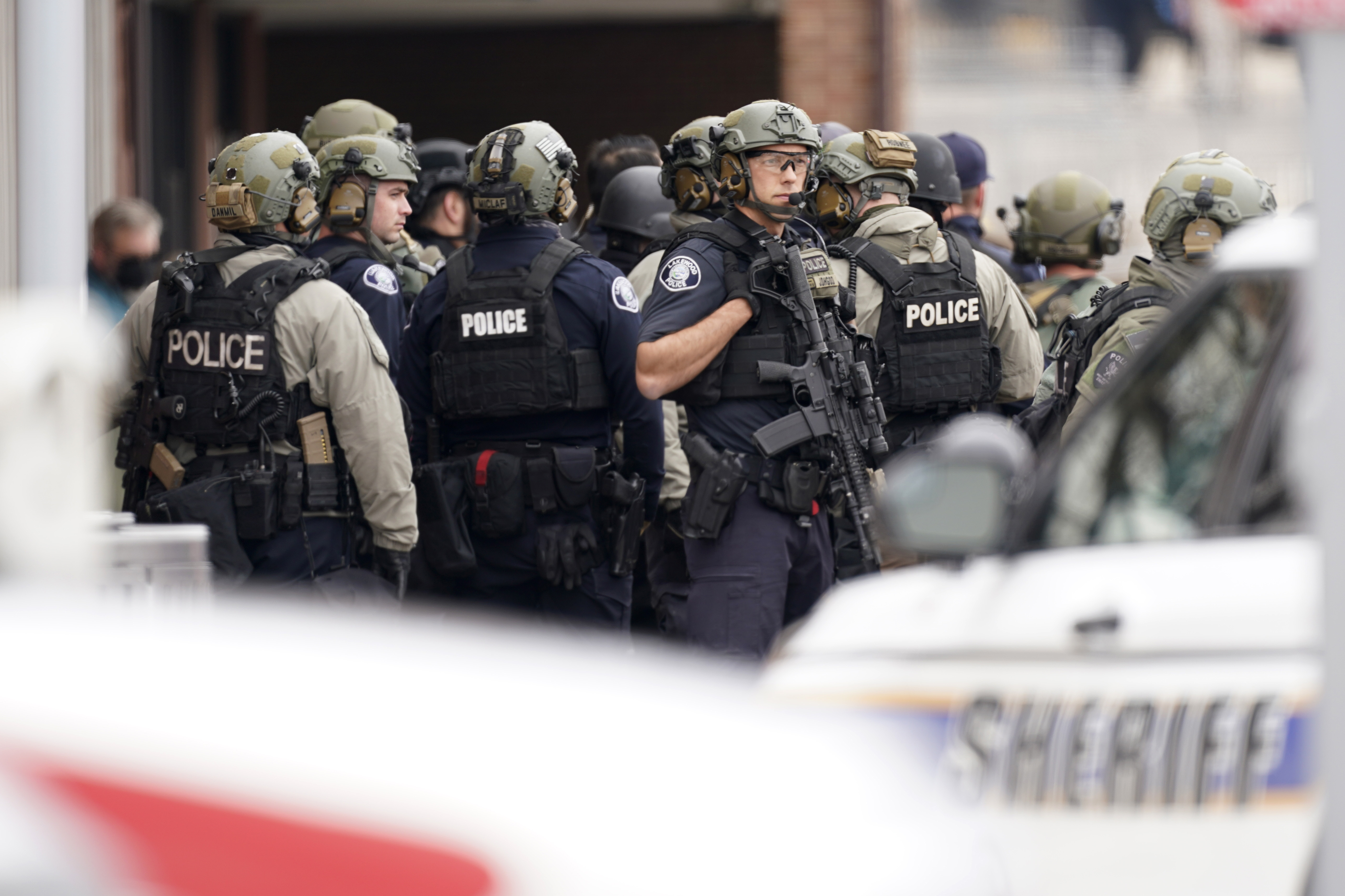 Authorities respond to shooting at Colorado supermarket