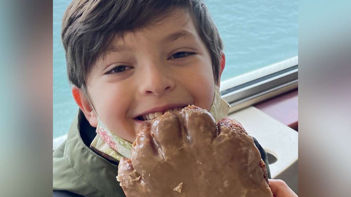 We got some "Yes Day" donuts.