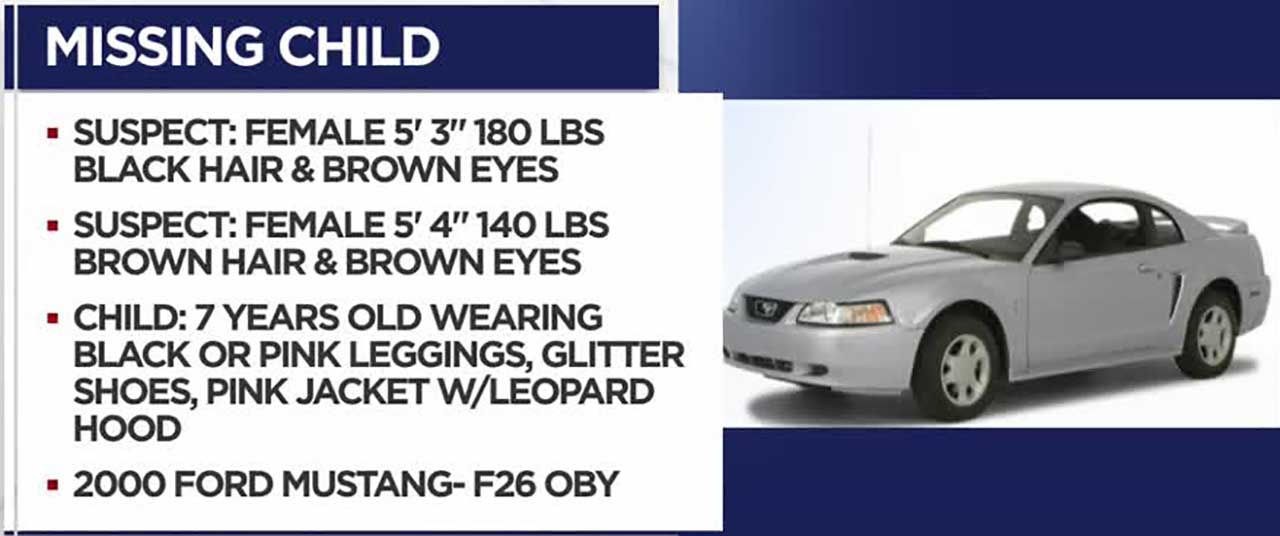 Endangered missing advisory issued for 7-year-old girl in Orem