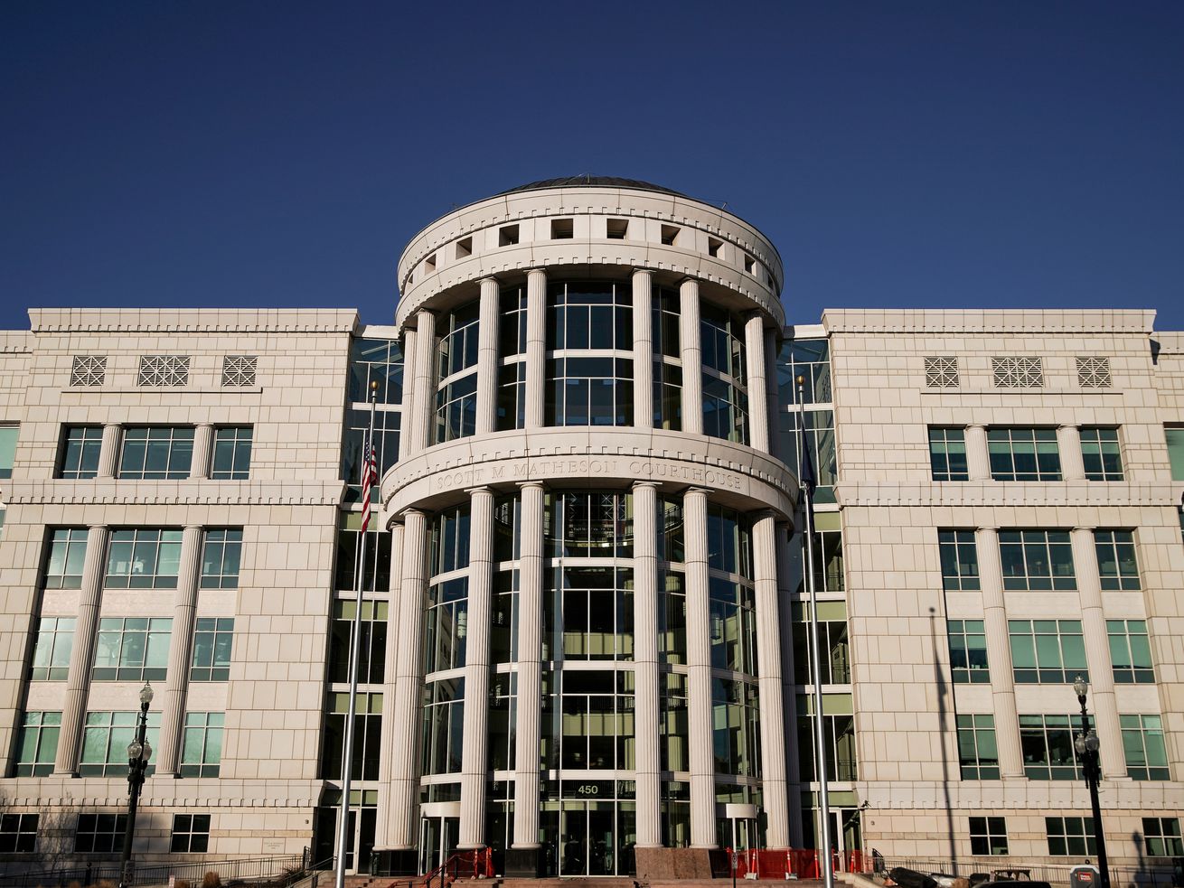The Scott M. Matheson Courthouse in Salt Lake City.