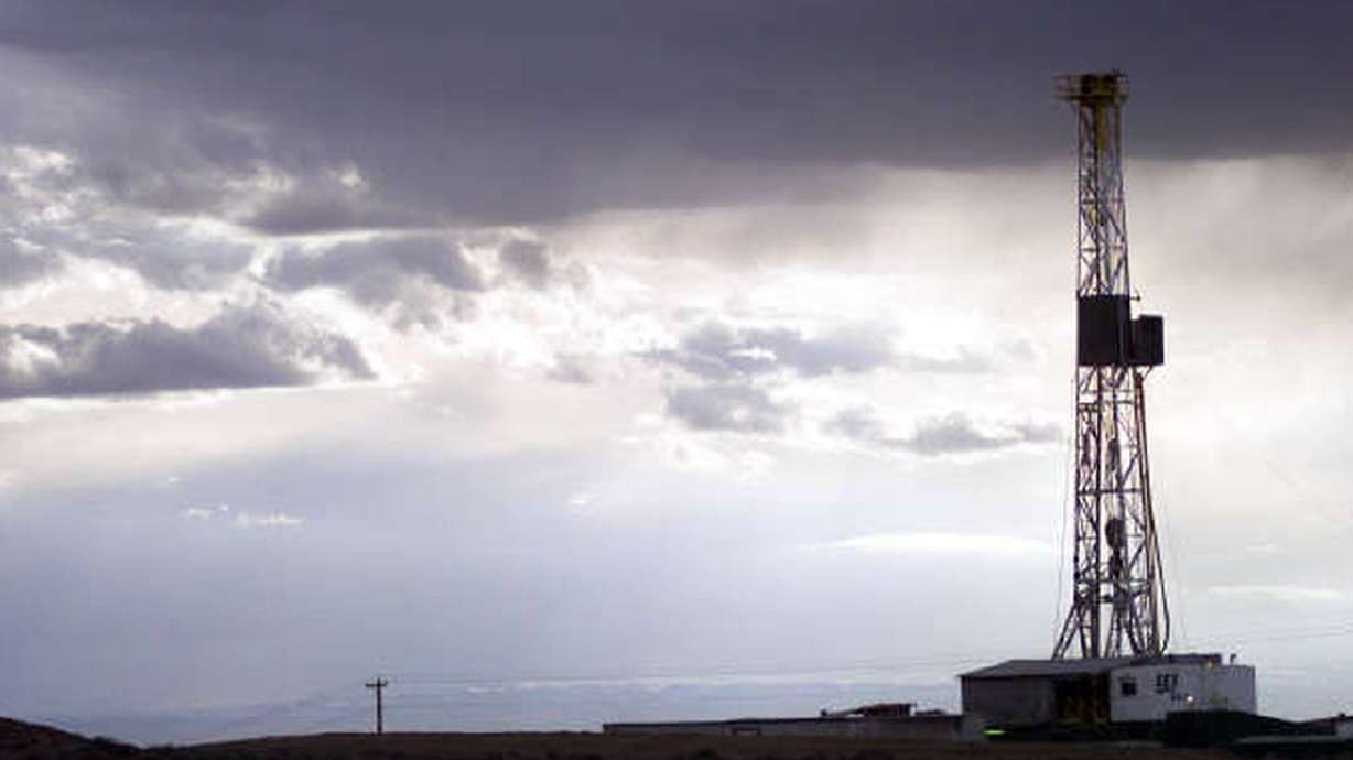 Oil drilling in the Uina Basin near Vernal. Utah joined
a dozen other states in a lawsuit against the federal government
challenging the Jan. 27 executive order to ban any new oil and gas
leasing on federal land.