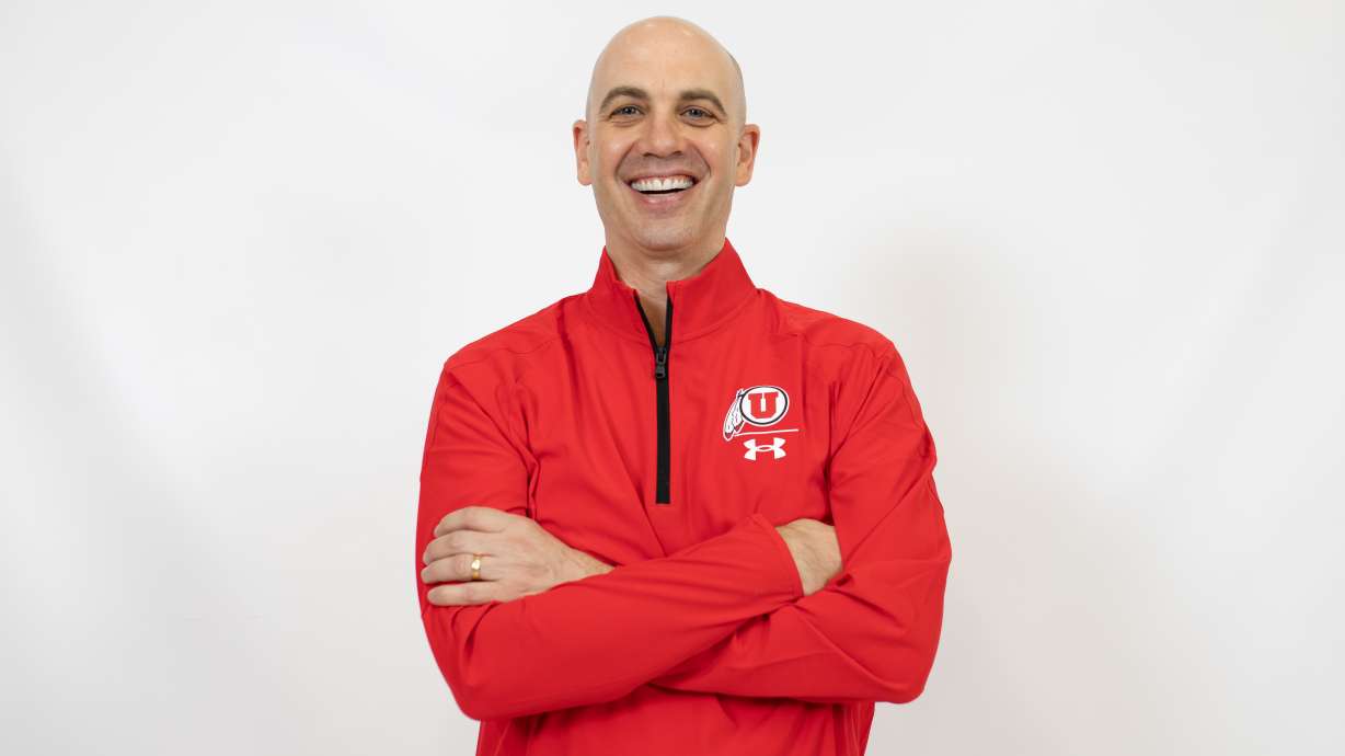Newly named head coach of the University of Utah's men's basketball team, Craig Smith.