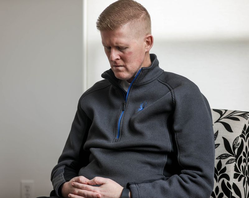 Rep. Jon Hawkins, R-Pleasant Grove, discusses his battle with COVID-19 and how it affected his family while sitting in his home in Pleasant Grove on Friday, March 26, 2021.