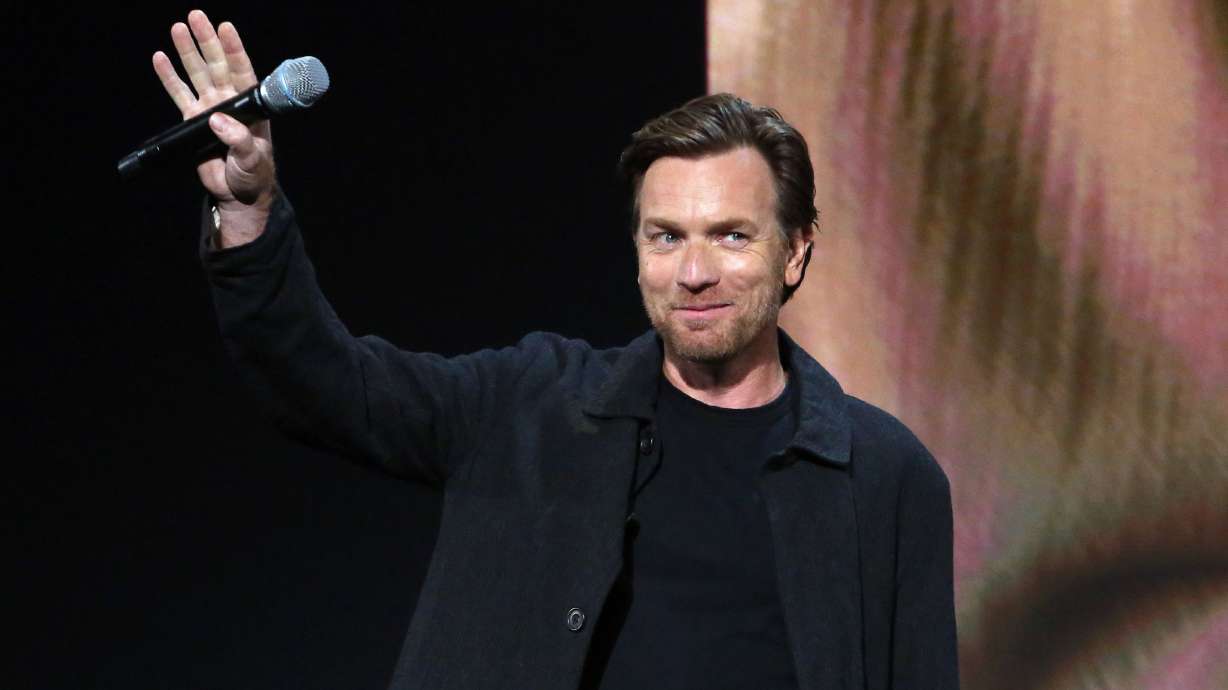 ANAHEIM, CALIFORNIA - AUGUST 23: Ewan McGregor of 'Untitled Obi-Wan Kenobi Series' took part today in the Disney+ Showcase at Disneyâs D23 EXPO 2019 in Anaheim, Calif. 'Untitled Obi-Wan Kenobi Series' will stream exclusively on Disney+, which launches November 12. (Photo by Jesse Grant/Getty Images for Disney)