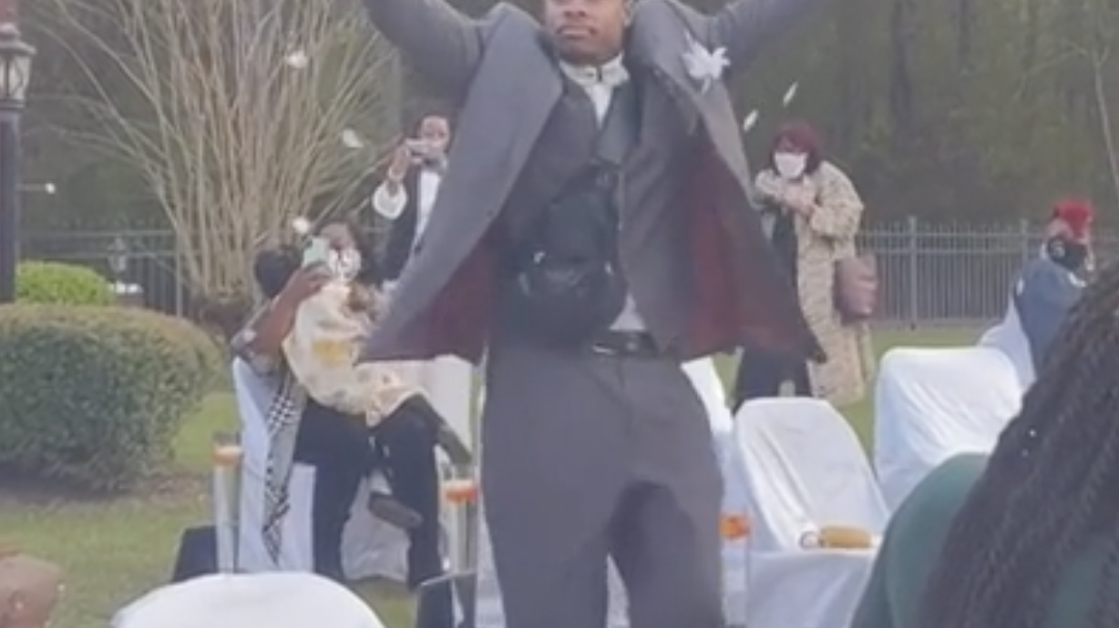 Have You Seen This? Move over flower girl, it's flower man's turn to shine