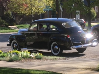 Joe Busico's 1941 Dodge Luxury Liner back on the road.