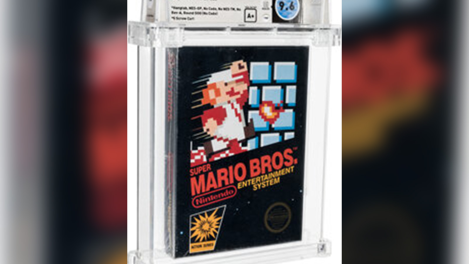 Rare Super Mario Bros. game sells for a record $660,000