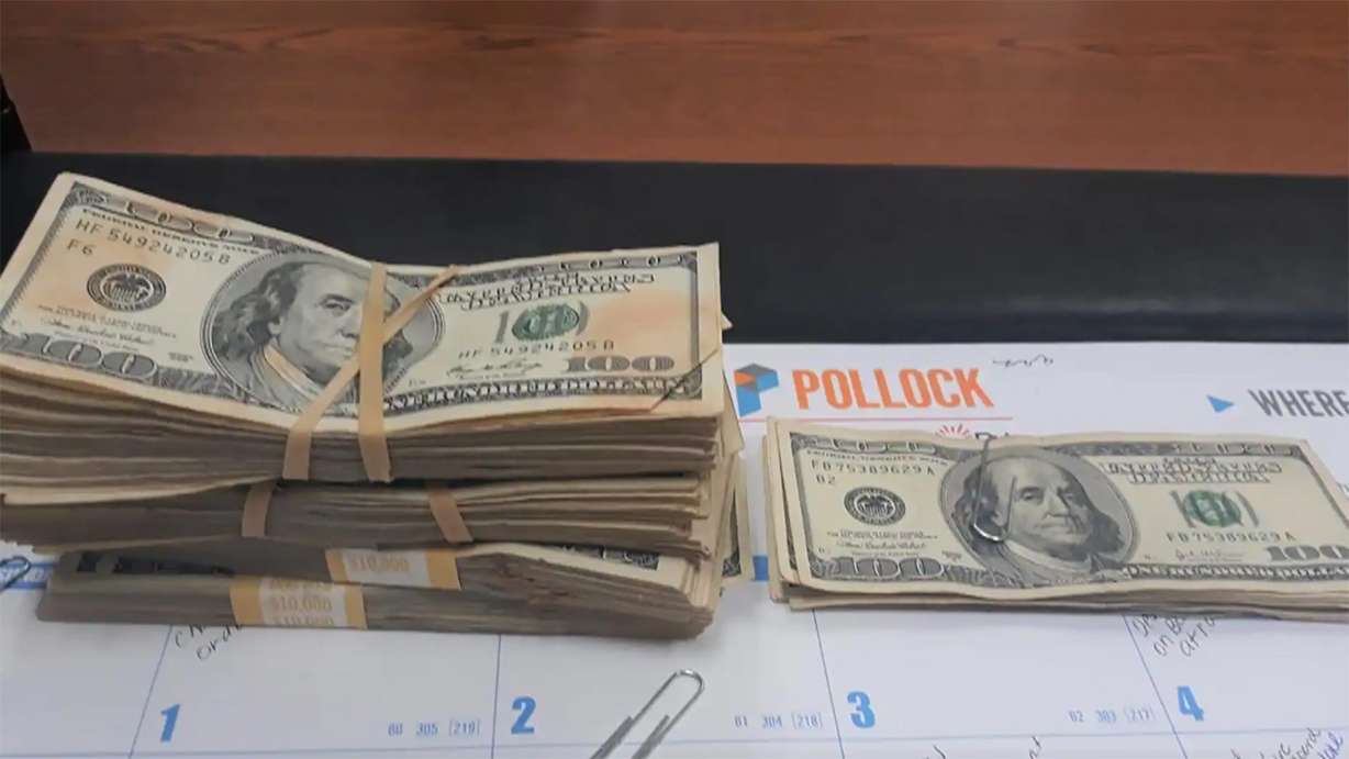 A woman who found $42,000 tucked in a donation. She helped return they cash to the donor and ended up with a $1,000 gift. All photos are courtesy of Goodwill Industries of Central Oklahoma, who gave permission for CNN to use across all platforms and distribute to affiliates.