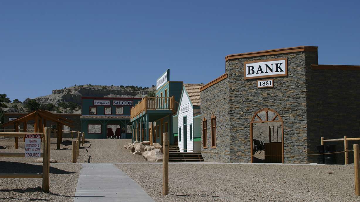 You must stop and visit this old west-style shooting range outside of Price