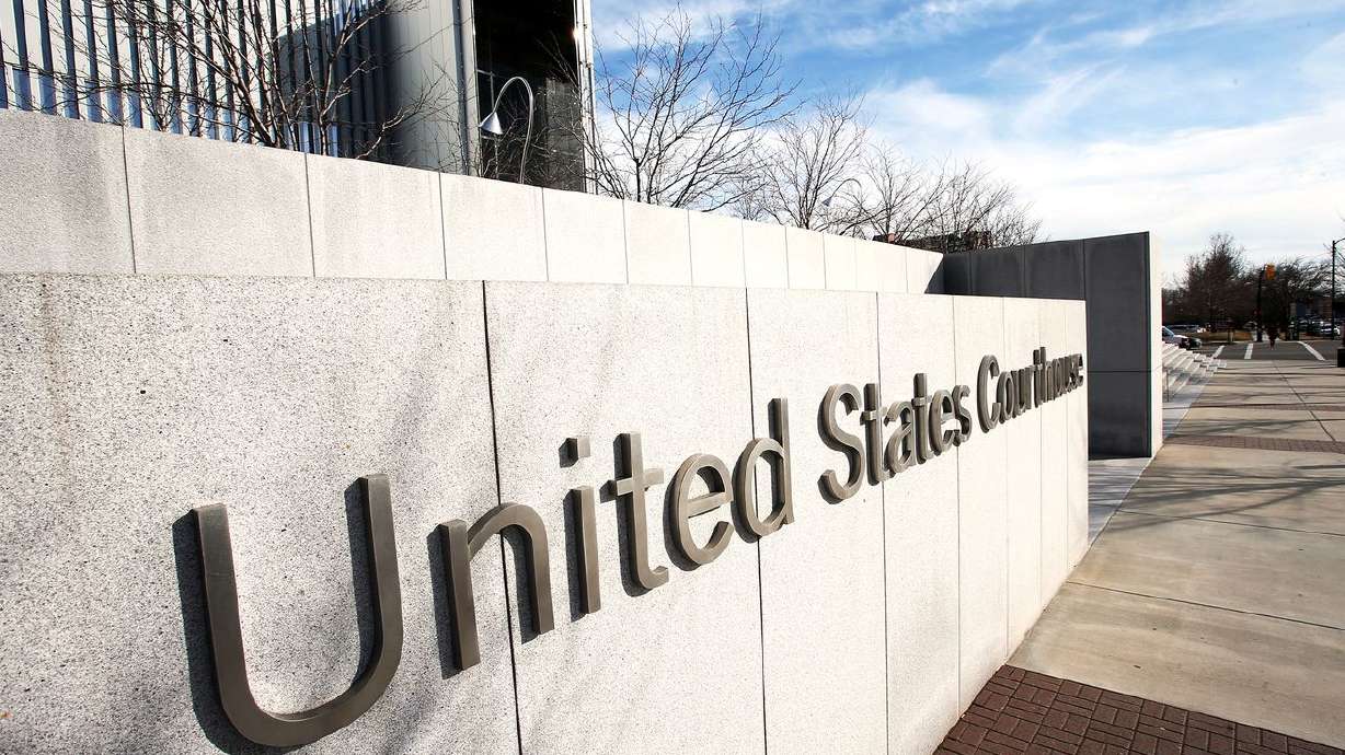 The federal courthouse in Salt Lake City is pictured on
Tuesday, Feb. 18, 2020.