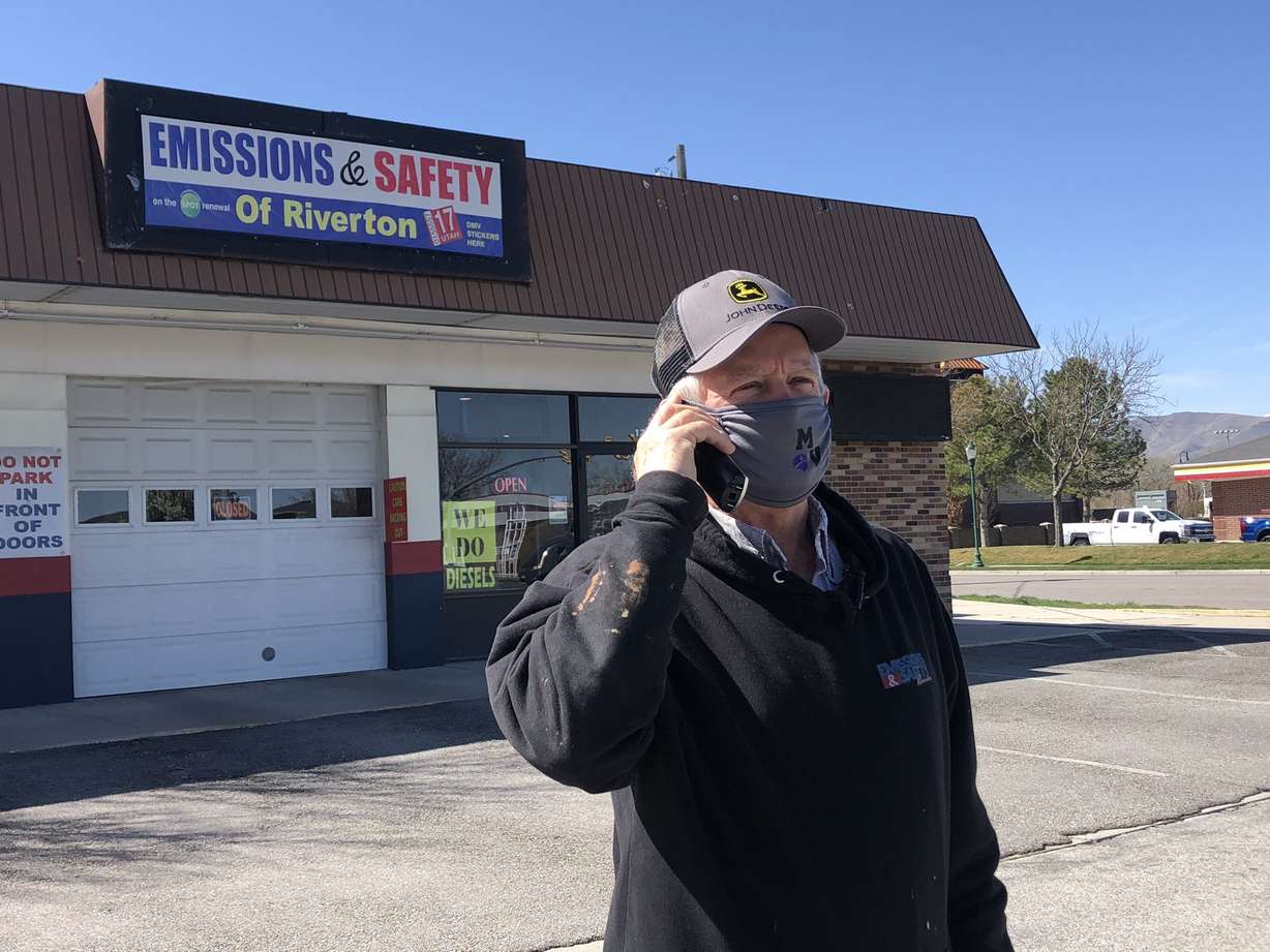 Carl Huntington, an emissions tech at Emissions & Safety of Riverton.