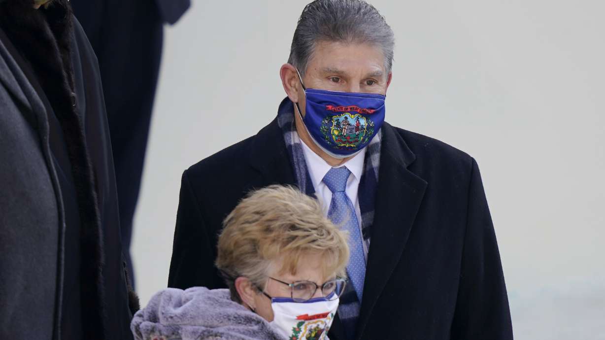 Sen. Joe Manchin of West Virginia told CNN on Thursday that the deadly attack on January 6 at the US Capitol changed him. Manchin is shown at the inauguration of U.S. President-elect Joe Biden on the West Front of the U.S. Capitol on January 20, 2021 in Washington, DC.