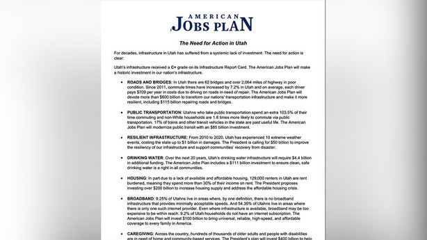 Report "The Need for Action in Utah."
