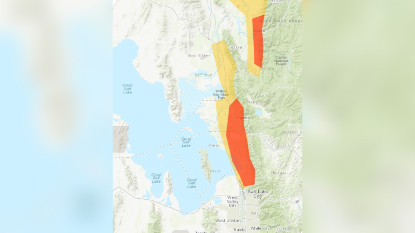 Weather service issues wind advisory for northern Utah as eastern winds return