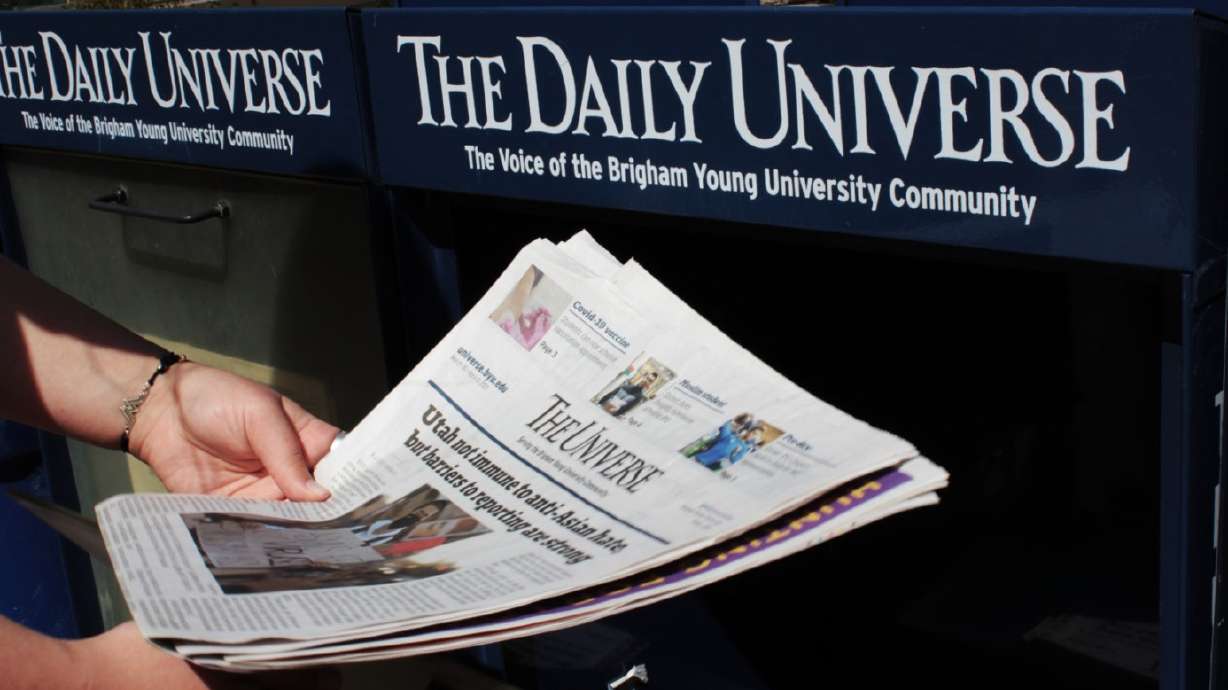 BYU's student newspaper transitions to monthly printing with plans for a magazine