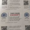 Utah Department of Health warns of fraudulent face mask exemption cards